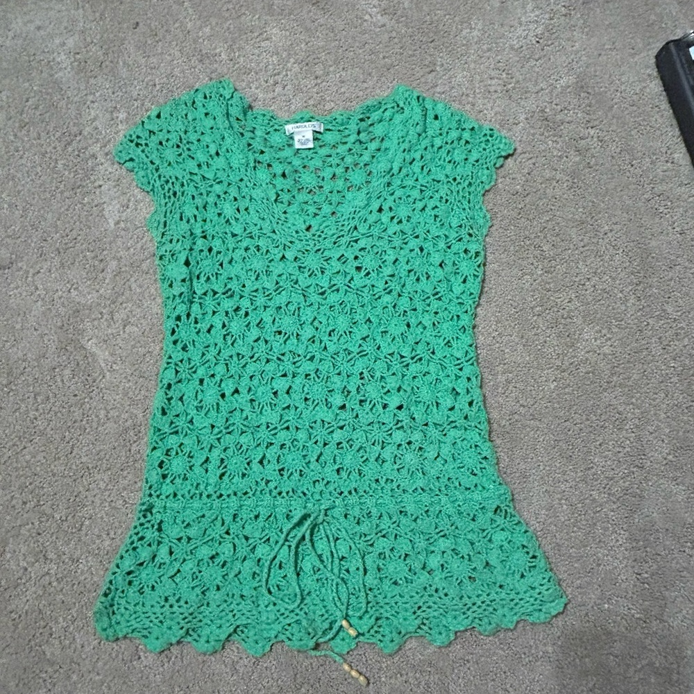 Vintage Harold’s crochet top